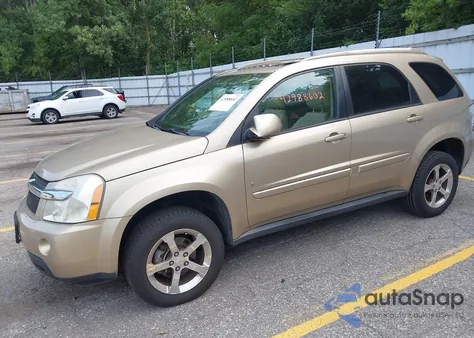 2007 Chevrolet Equinox Lt z USA, uszkodzony, nr VIN 2CNDL63FX76078293